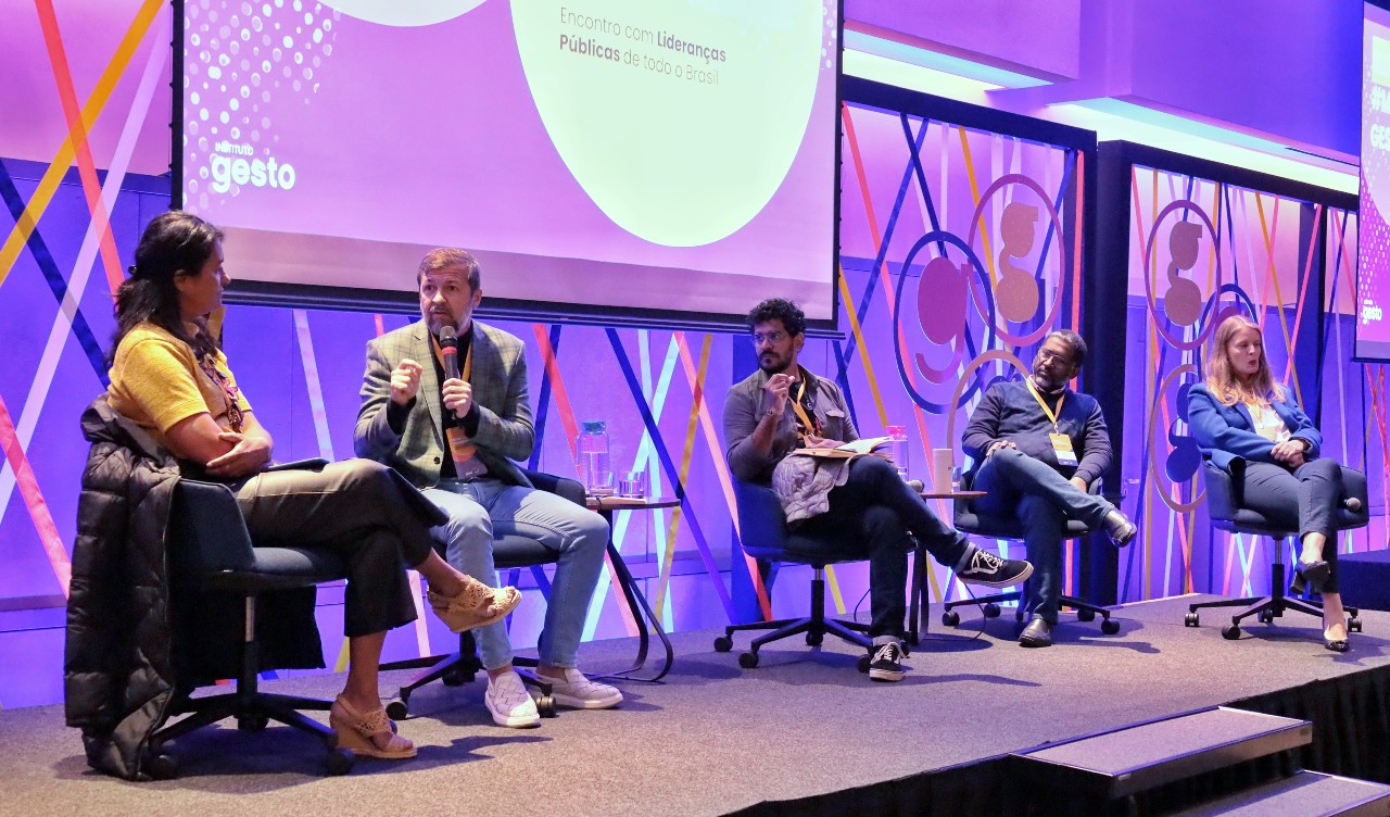 Elcio Batist no evento de São Paulo 